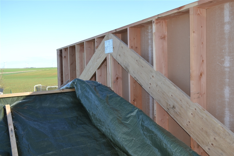 Extension bois à Frozes (86)